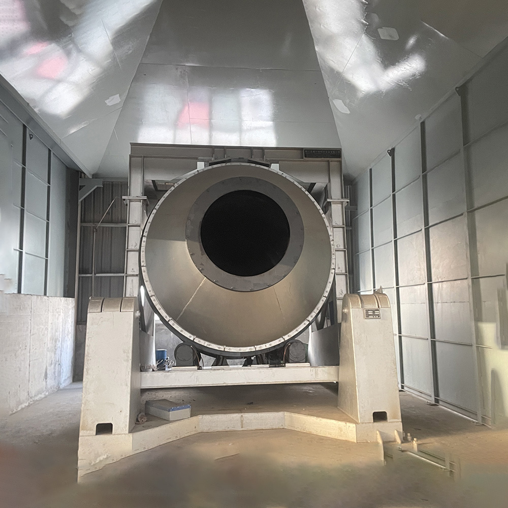 倾动式铝回转炉